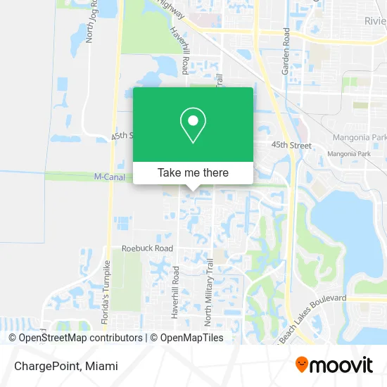 ChargePoint map