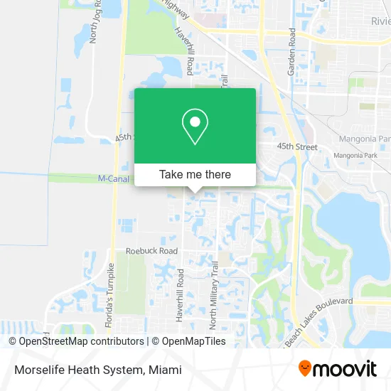 Morselife Heath System map
