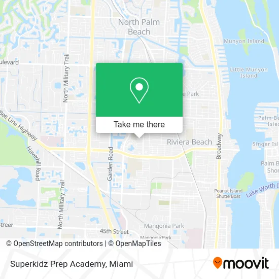 Superkidz Prep Academy map