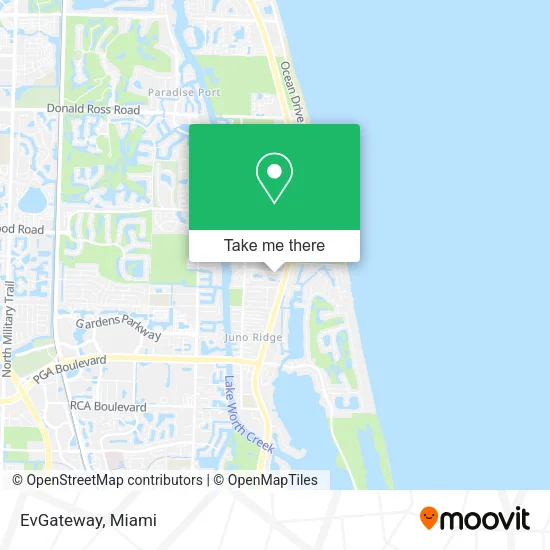 Mapa de EvGateway