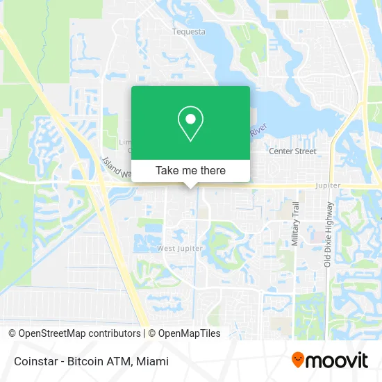 Coinstar - Bitcoin ATM map