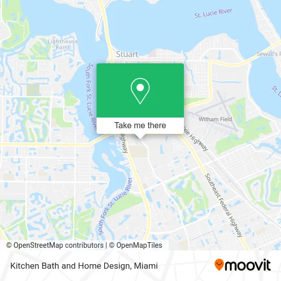 Kitchen Bath and Home Design map