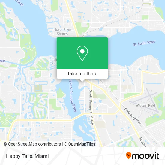 Happy Tails map