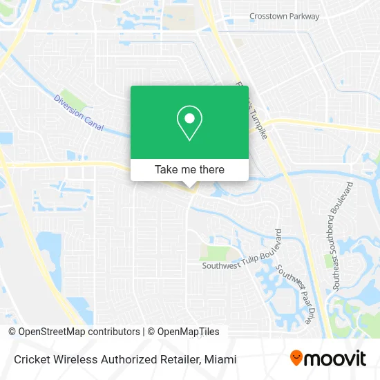 Cricket Wireless Authorized Retailer map