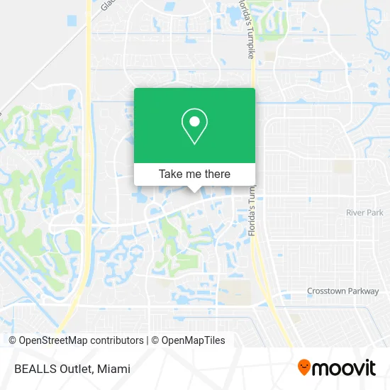 BEALLS Outlet map