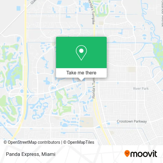 Panda Express map
