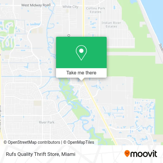 Rufs Quality Thrift Store map