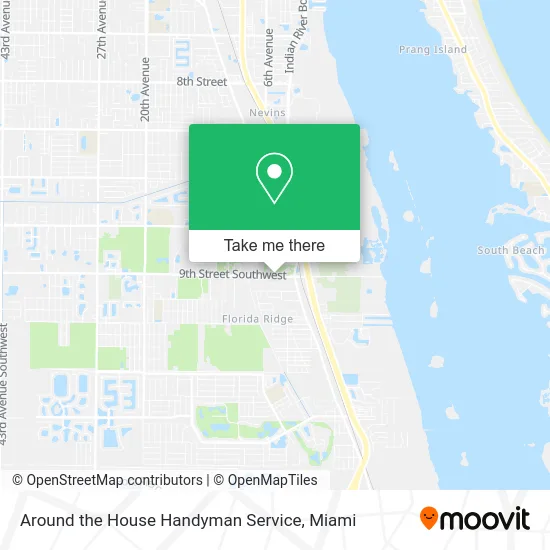 Around the House Handyman Service map