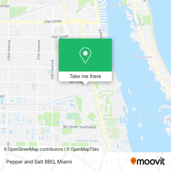 Mapa de Pepper and Salt BBQ