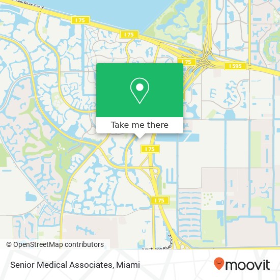 Senior Medical Associates map