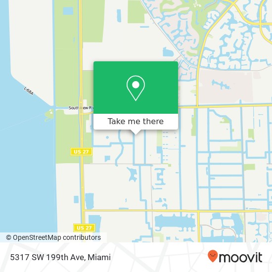 5317 SW 199th Ave map