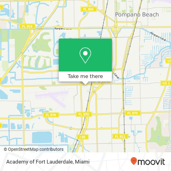 Mapa de Academy of Fort Lauderdale