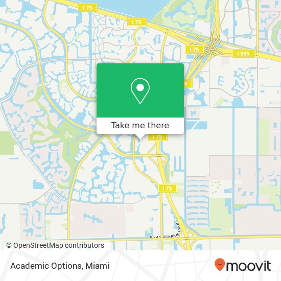 Mapa de Academic Options