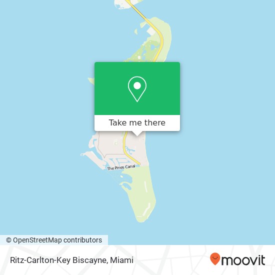 Ritz-Carlton-Key Biscayne map