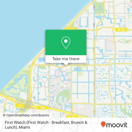Mapa de First Watch (First Watch - Breakfast, Brunch & Lunch)