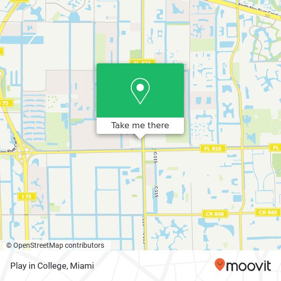 Play in College map