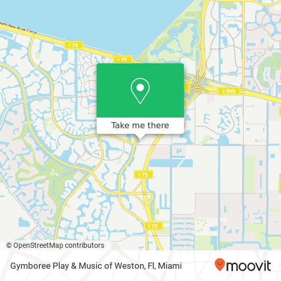 Mapa de Gymboree Play & Music of Weston, Fl