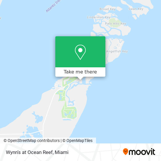 Wynn's at Ocean Reef map