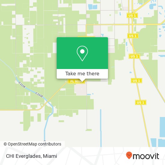 Mapa de CHI Everglades