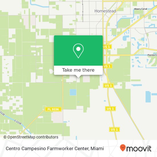 Centro Campesino Farmworker Center map