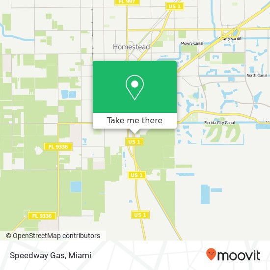 Speedway Gas map