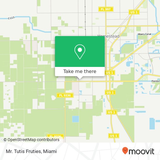 Mr. Tutis Fruties map