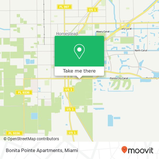 Bonita Pointe Apartments map
