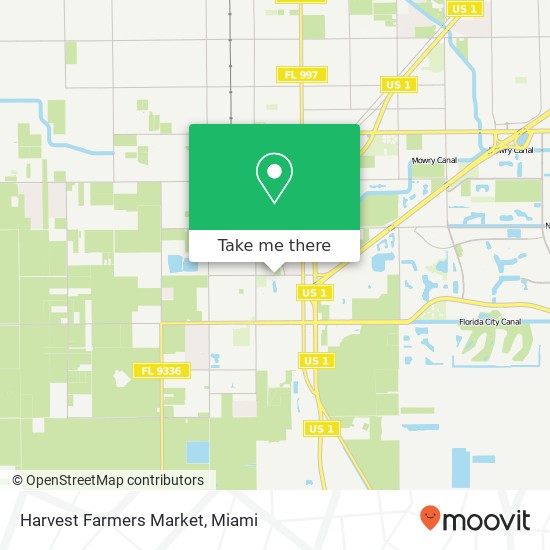 Mapa de Harvest Farmers Market