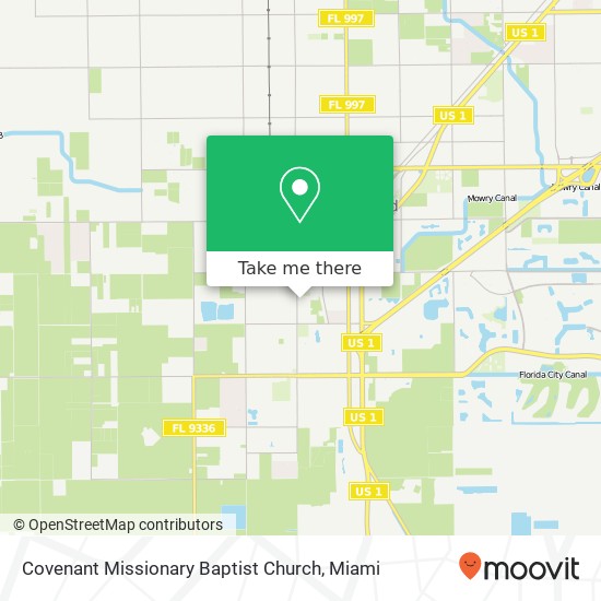 Mapa de Covenant Missionary Baptist Church