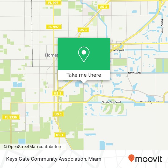 Keys Gate Community Association map