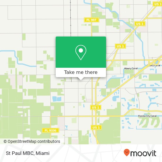 Mapa de St Paul MBC
