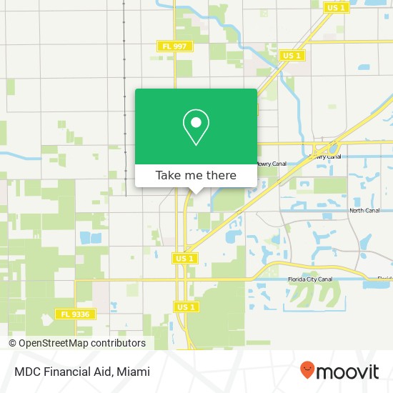 MDC Financial Aid map