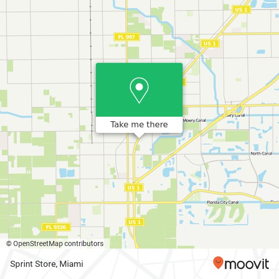 Sprint Store map