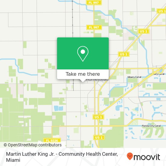 Martin Luther King Jr. - Community Health Center map