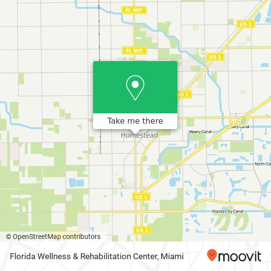 Florida Wellness & Rehabilitation Center map