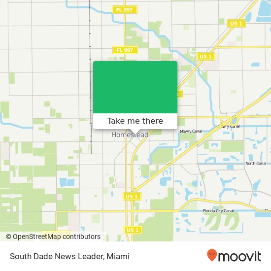 South Dade News Leader map