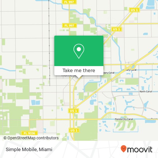 Simple Mobile map