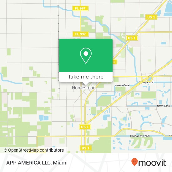 Mapa de APP AMERICA LLC