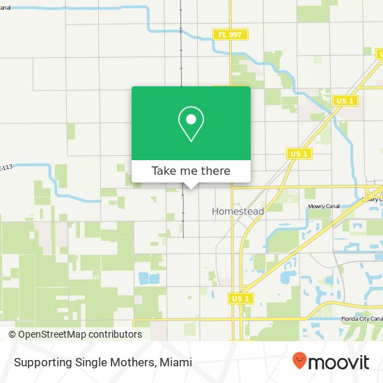 Supporting Single Mothers map