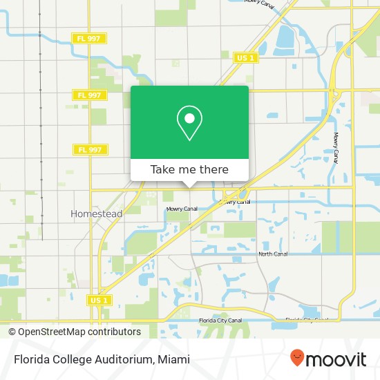 Florida College Auditorium map