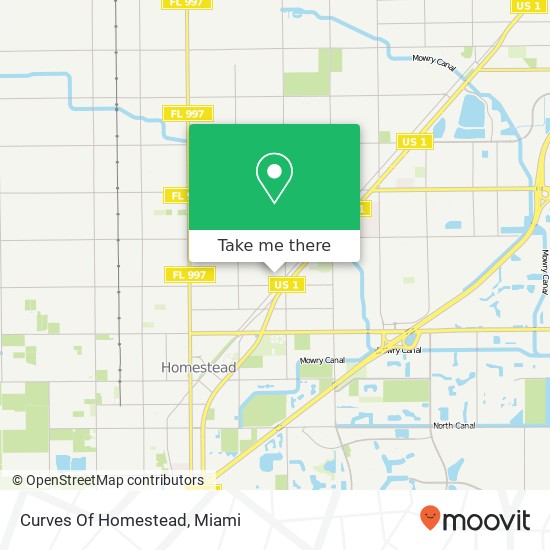 Curves Of Homestead map