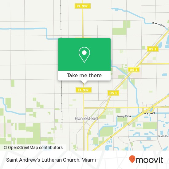 Mapa de Saint Andrew's Lutheran Church