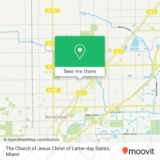 Mapa de The Church of Jesus Christ of Latter-day Saints