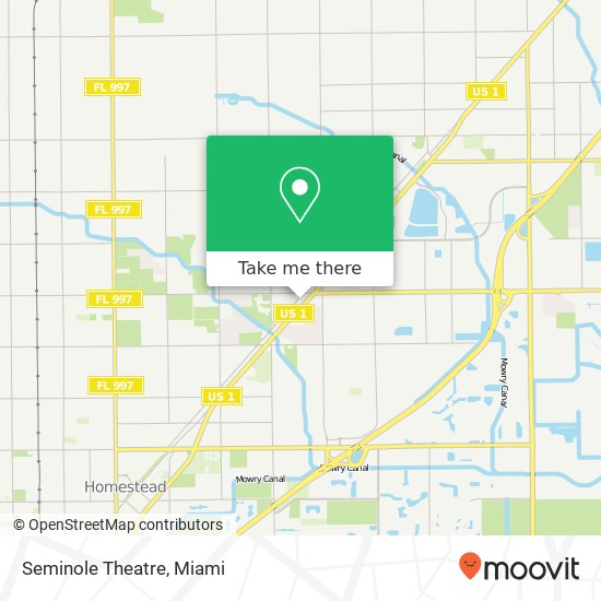 Mapa de Seminole Theatre