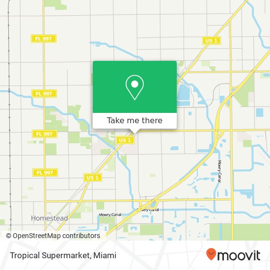 Tropical Supermarket map
