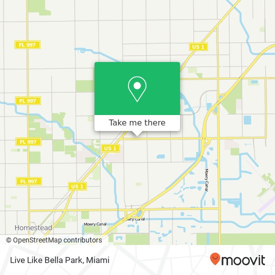 Live Like Bella Park map