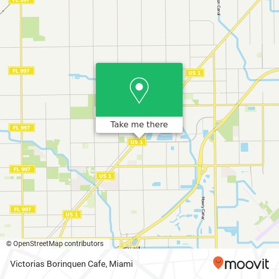 Mapa de Victorias Borinquen Cafe