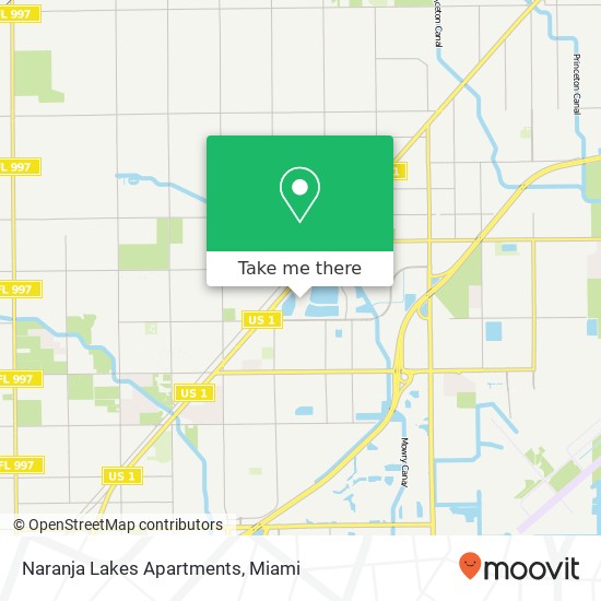 Naranja Lakes Apartments map