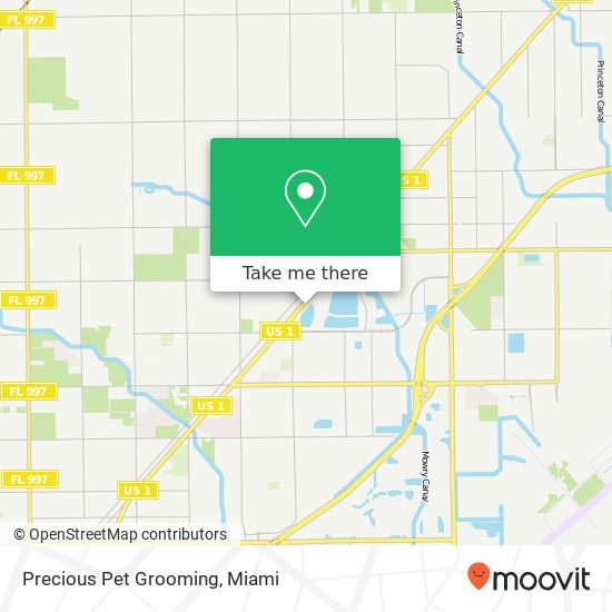 Precious Pet Grooming map