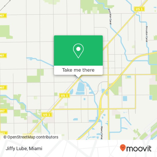 Jiffy Lube map